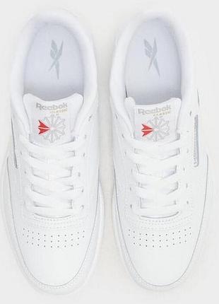 Reebok. оригінал. шкіряні кросівки reebok club c