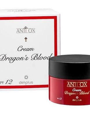 Крем для лица для всех типов кожи dragon's blood anti-ox deliplus spf 12 50 ml