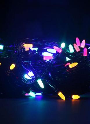 Светодиодная гирлянда xmas led 200 m-3 мультицветная