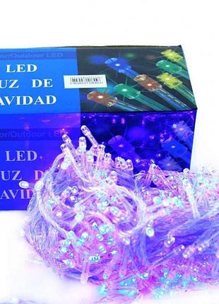 Светодиодная гирлянда xmas led 500 b-1 синяя