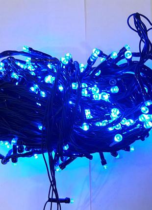 Гирлянда диодная rd-9028 100 led синяя
