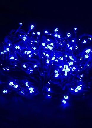 Гирлянда диодная rd-9028 100 led синяя 2