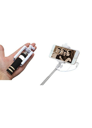 Телескопический mini монопод для селфи z072 selfie mini с aux шнуром