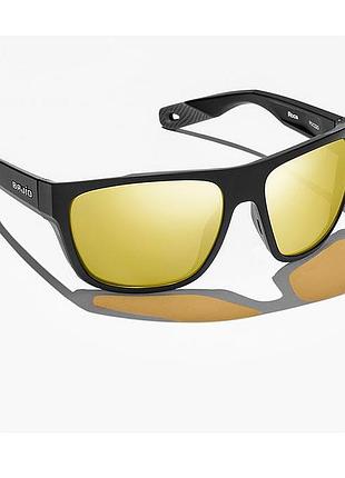 Очки солнцезащитные bajio sunglasses las rocas black matte yellow glass (roc220810)