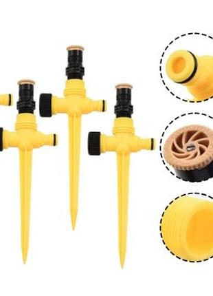 Обертовий садовий розбризкувач 360 lawn water sprinkler/art-5058