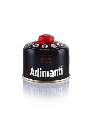 Газовий балон adimanti 230г, всесезонний, різьбовий клапан en 417, для туризму та кемпінгу