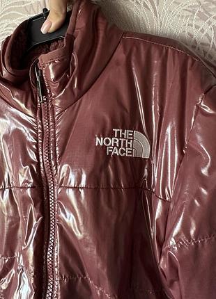 Двухстороння куртка шубка tnf the north face