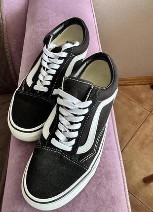 Кросівки унісекс vans old skool чорні