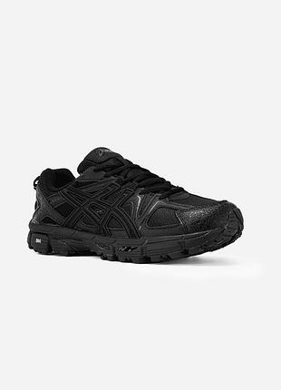 Asics gel-kahana 8 all black 3