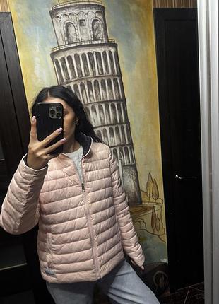 Двухстороній пуховик calvin klein ! m розмір