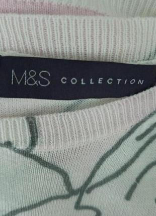 Трикотаж вискоза блузка
 m&amp;s 6