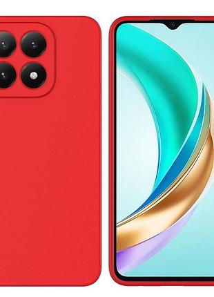 Чохол fiji full soft premium для xiaomi 15t протиударний бампер з мікрофіброю red