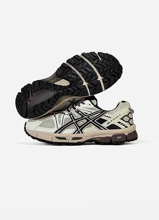Asics gel-kahana 8 white/beige/black