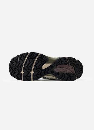 Asics gel-kahana 8 white/beige/black 5