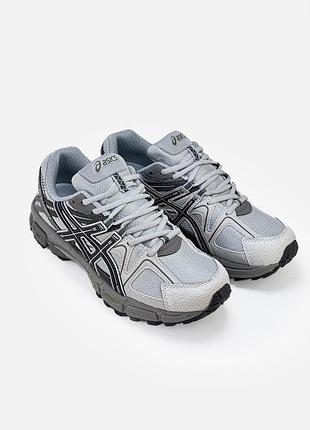 Asics gel-kahana 8 white/light grey 6