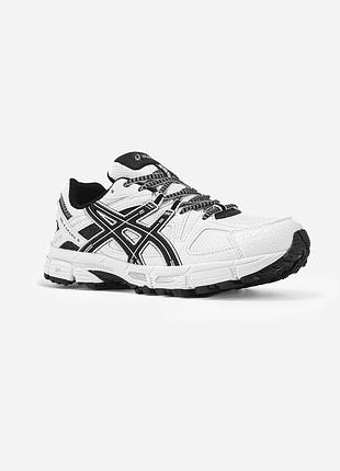 Asics gel-kahana 8 white/black 3
