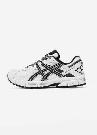 Asics gel-kahana 8 white/black 4