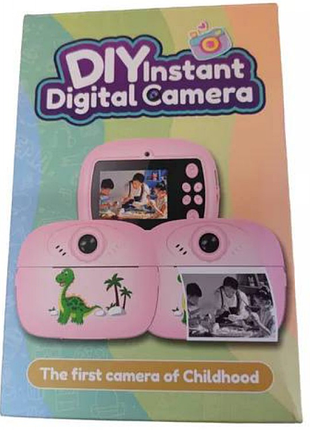 Дитячий фотоапарат миттєвого друку фото diy instant