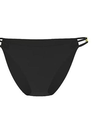 Victorias secret купальні плавки swim archives sexy straps bikini bottom black