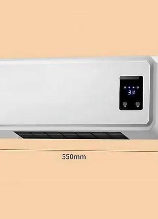 Тепловентилятор обігрівач настінний керамічний кондиціонер 800 w ∙ кондиціонер heating air conditioning 170 800 w 5