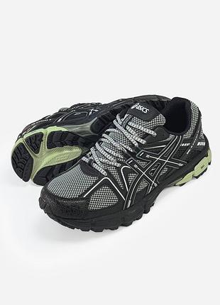 Asics gel-kahana 8 black/grey/white 8