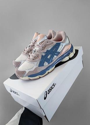 Asics gel nyc pink/blue 2