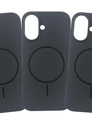 Накладка magsafe color iphone для 11 dark grey тм gerlax