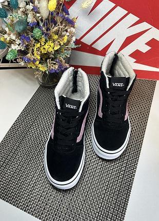 Оригінальні теплі кеди vans 4