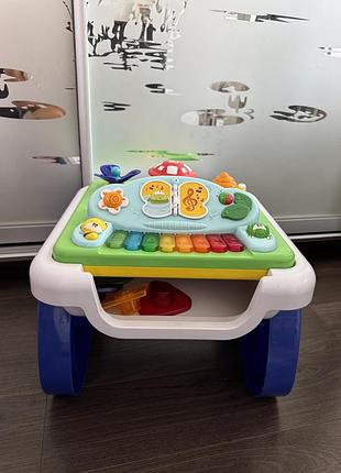 Музична іграшка chicco, багатофункціональний музичний столик
