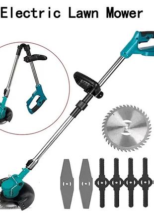 Электрическая газонокосилка, 36 в, 2 акк 2000 ма lawn mower