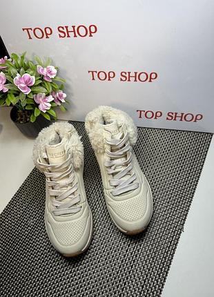 Оригінальні високі дитячі кросівки skechers 2