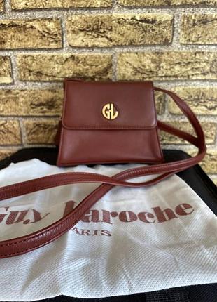 Сумочка guy laroche paris шкіряна