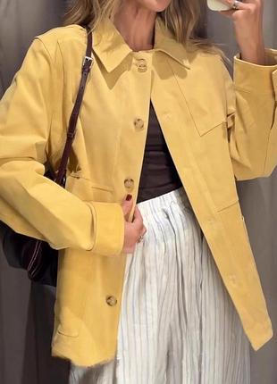 Красива трендова шкіряна жовта куртка піджак з натуральної замші zara
⚡⚡⚡⚡⚡⚡⚡⚡⚡⚡⚡⚡⚡
