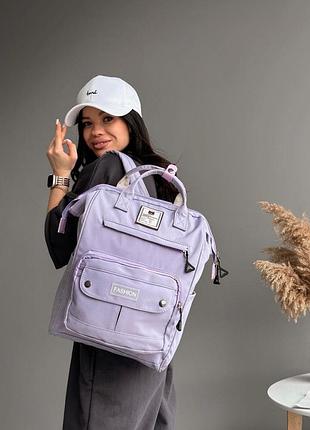 Школьный рюкзак, сумка для девочек lucky фиолетовый 40 × 17 × 26 см код: gy183 purple
