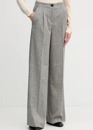 Брюки твидовые шерстяные аsos