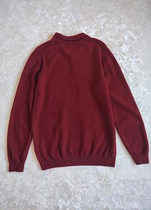 Светр massimo dutti в стилі поло 3
