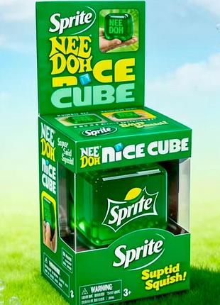 Игрушка куб антистресс sprite needoh сквиш для детей (l_16071)