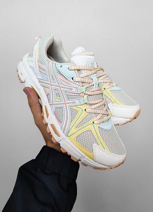 Asics gel kahana 8 blue/yellow 3