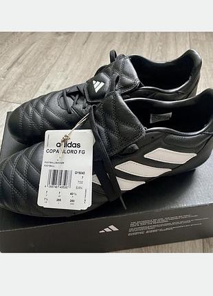 Бутси  adidas copa glora чорні, розмір 40, довжина устілки 25,5 см, натуральна шкіра