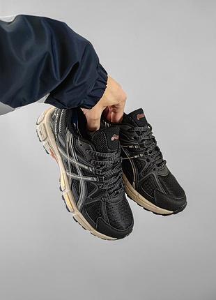 Asics gel kahana 8 black/beige 4