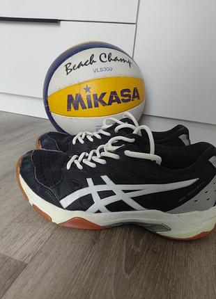 Кросівки дитячі asics чорні з білим