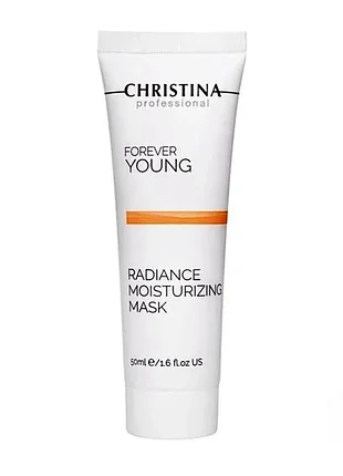 Маска christina forever young увлажняющая «сяйво» для всіх типів шкіри radiance moisturizing mask 50 мл