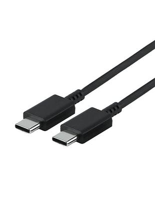 Блок питания samsung type-c pd 45w кабель type-c to type-c 1:1 технологии pd/pps с напряжением 3.3-11.0v black 4