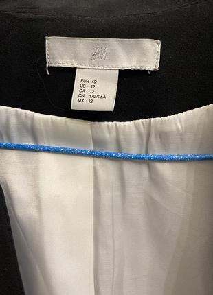 Жакет черный h&amp;m размер 42 3