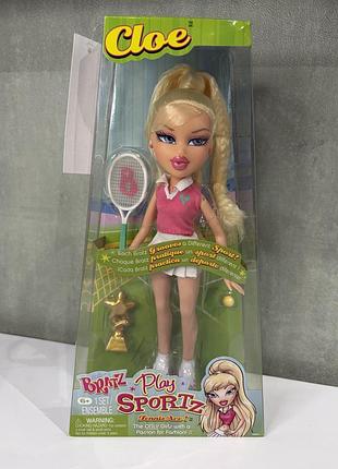 Лялька bratz play sportz (братц спорт) — хлоя / cloe (tennis ace), нова в блістері