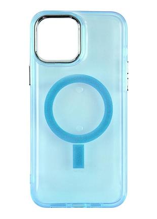 Чохол space lollipop з magsafe для iphone 13 light blue