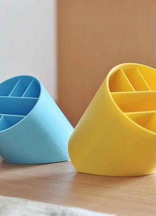 Настольный органайзер sliced cylinder для канцелярии