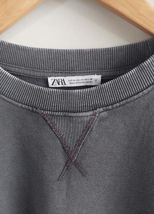 Вареный свитшот zara 2