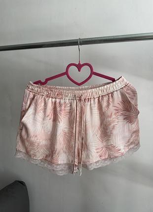 Домашні шорти жіночі secret possession, розмір s, з мереживом