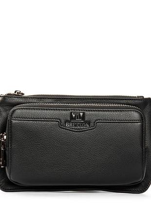 Podium сумка чоловіча на пояс шкіра bretton 4008-7 black